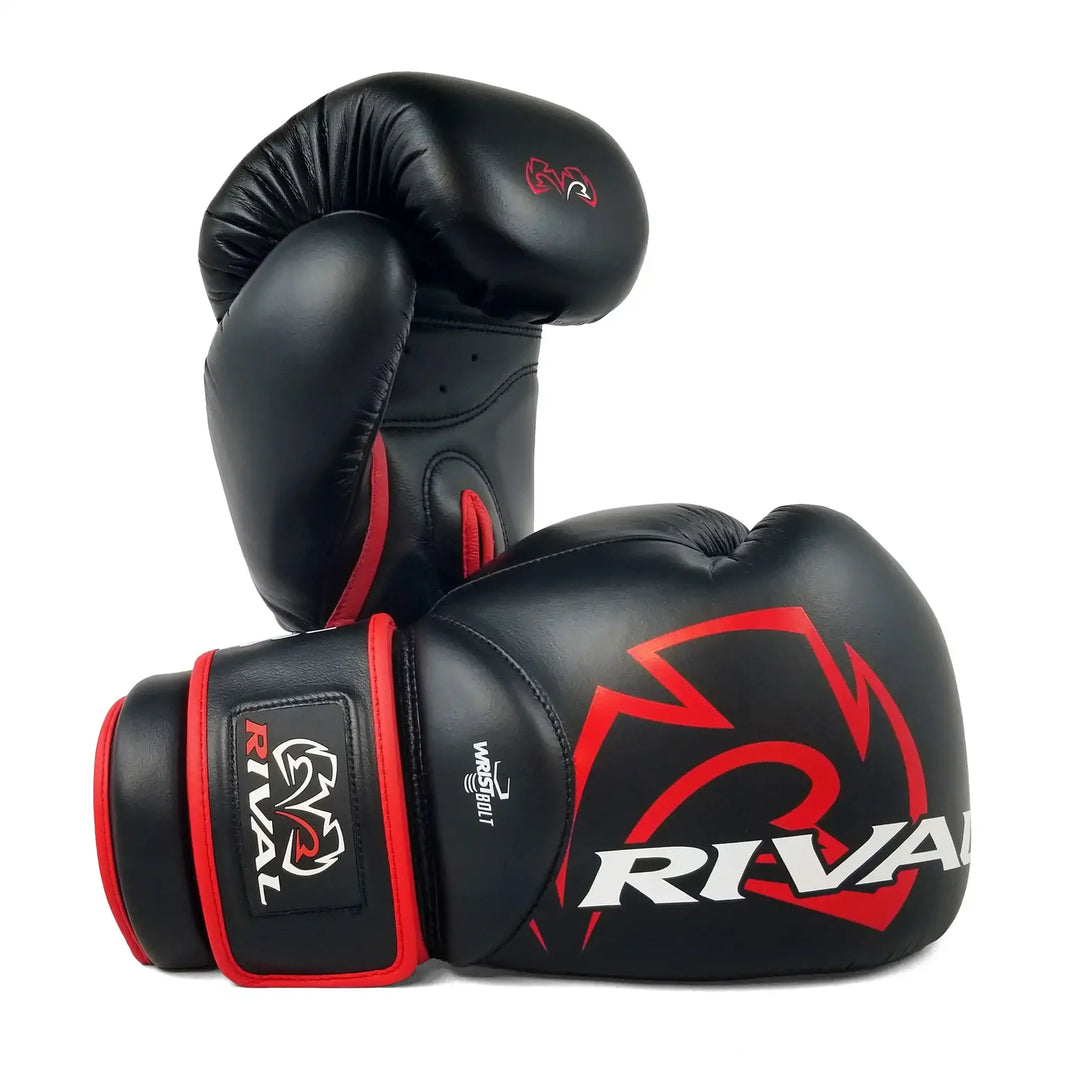 Rival RS4 boxing gloves sparring red