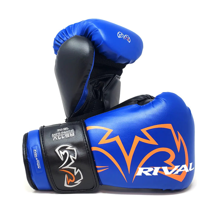 Rival RS11V Evolution Boxhandschuhe Sparring  Blau