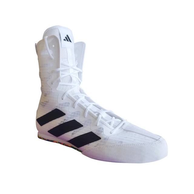 adidas BOX HOG 4 boxing shoes, white Fightershop.ch adidas BOX HOG 4 boxing shoes, white Fightershop.ch