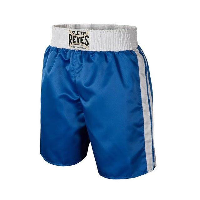 Boxer en satin Cleto Reyes bleu/blanc