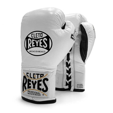 Cleto Reyes boxing gloves "Safetec", white