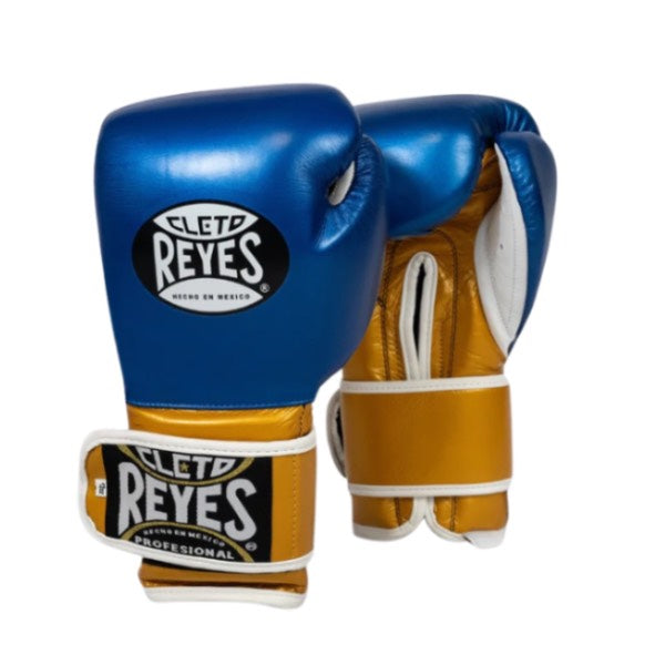 Cleto Reyes Boxhandschuhe Sparring Blue & Gold
