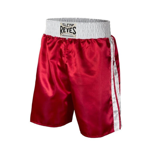Boxer en satin Cleto Reyes rouge/blanc