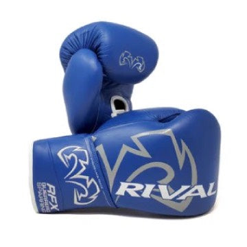 Rival RFX-Guerrero boxing gloves sparring blue