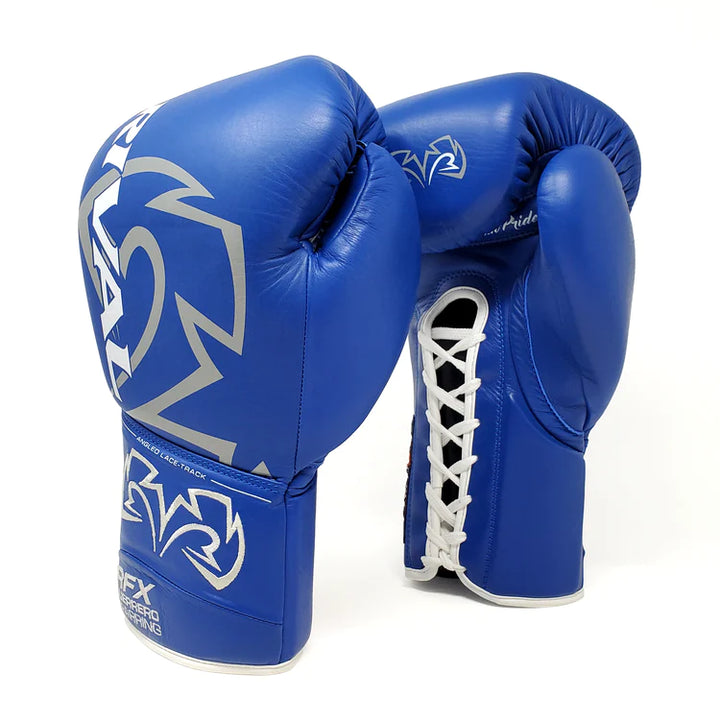 Rival RFX-Guerrero boxing gloves sparring blue