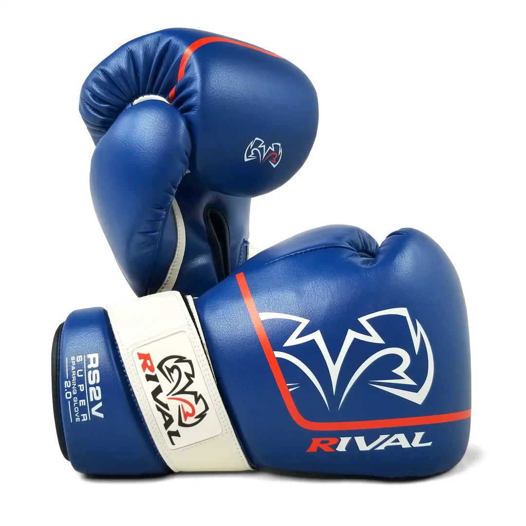 Rival RS1 Ultra Boxing Gloves Sparring White