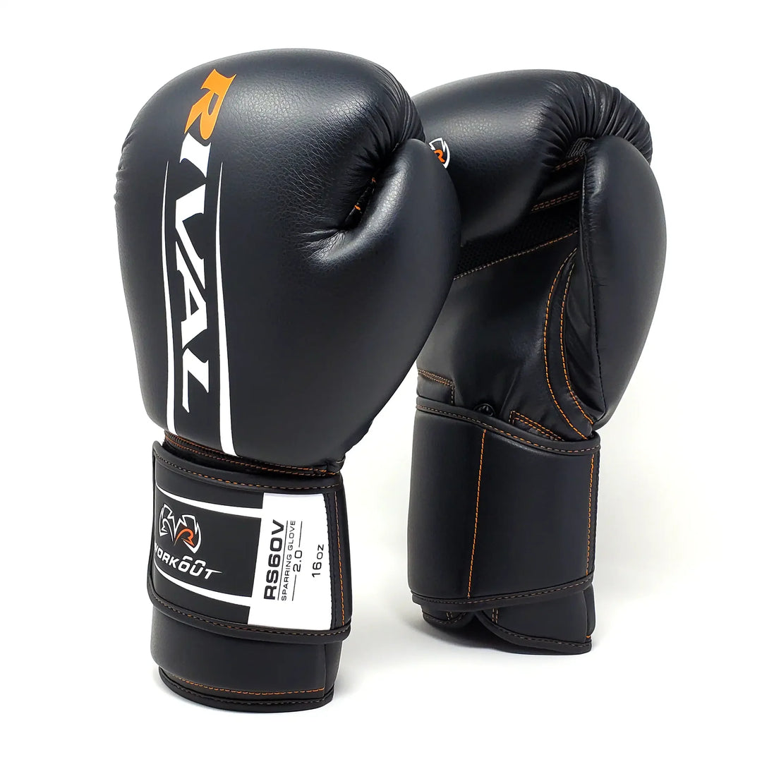 Rival RS60V Boxhandschuhe Sparring Schwarz