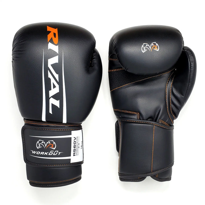 Rival RS60V Boxhandschuhe Sparring Schwarz