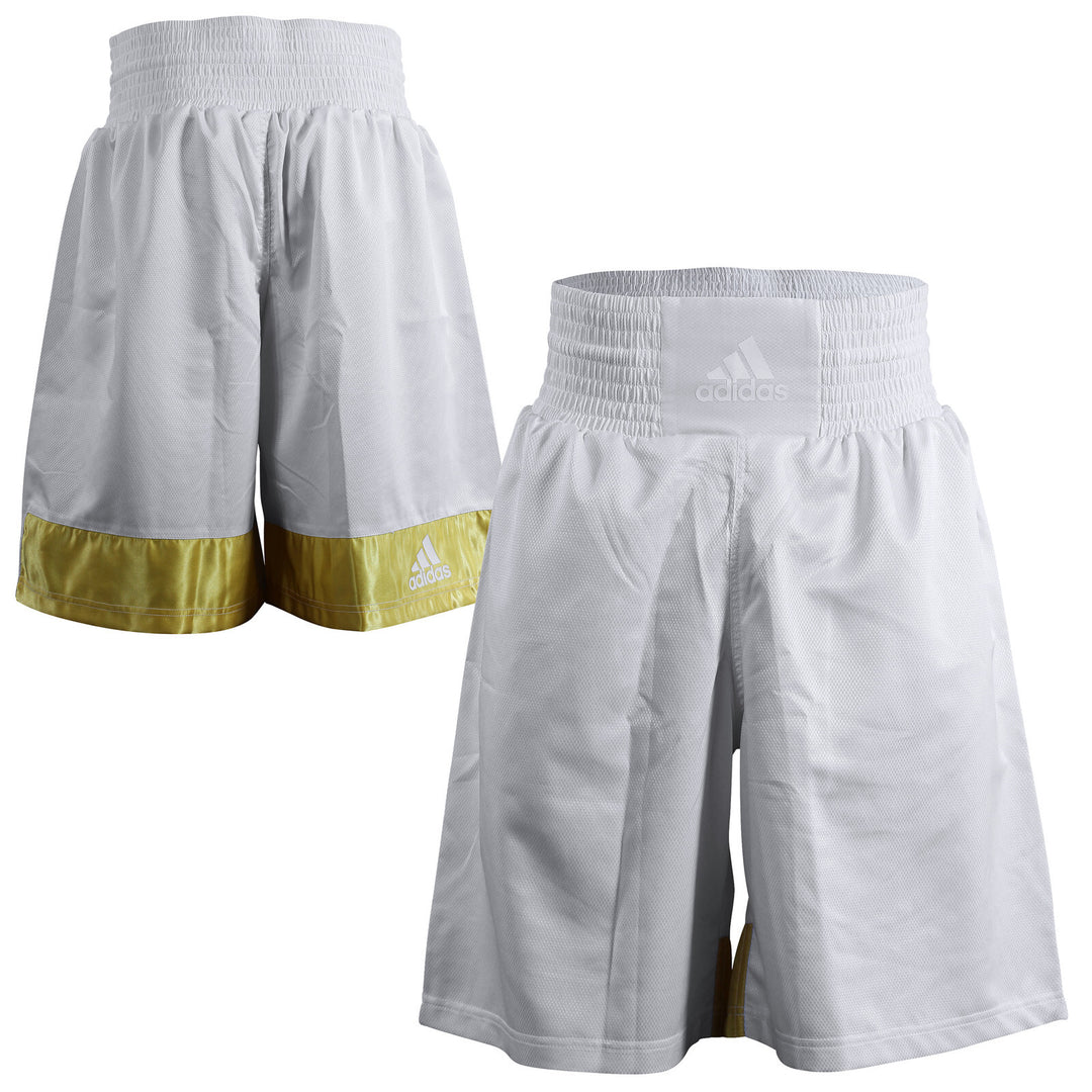 adidas Multi Boxing Shorts Weiss/Gold