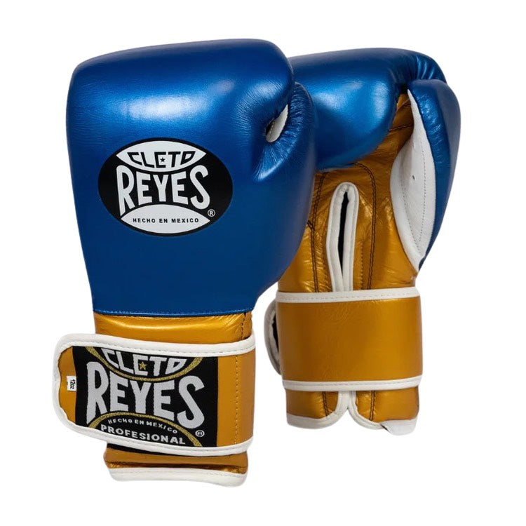 Cleto Reyes Boxhandschuhe Sparring Blue & Gold