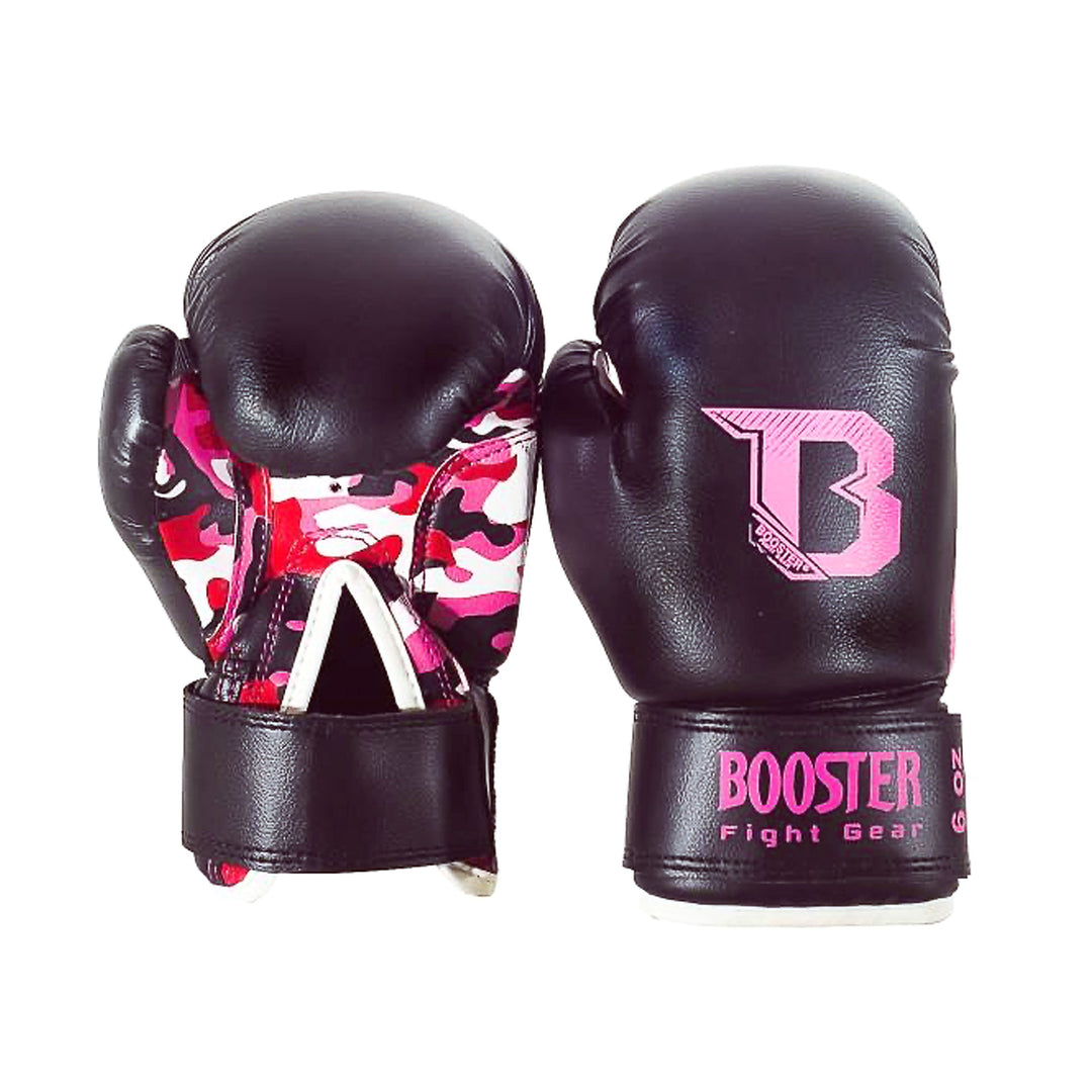 Boxing gloves for children "Booster BT Kids Duo Camo" (Pink)