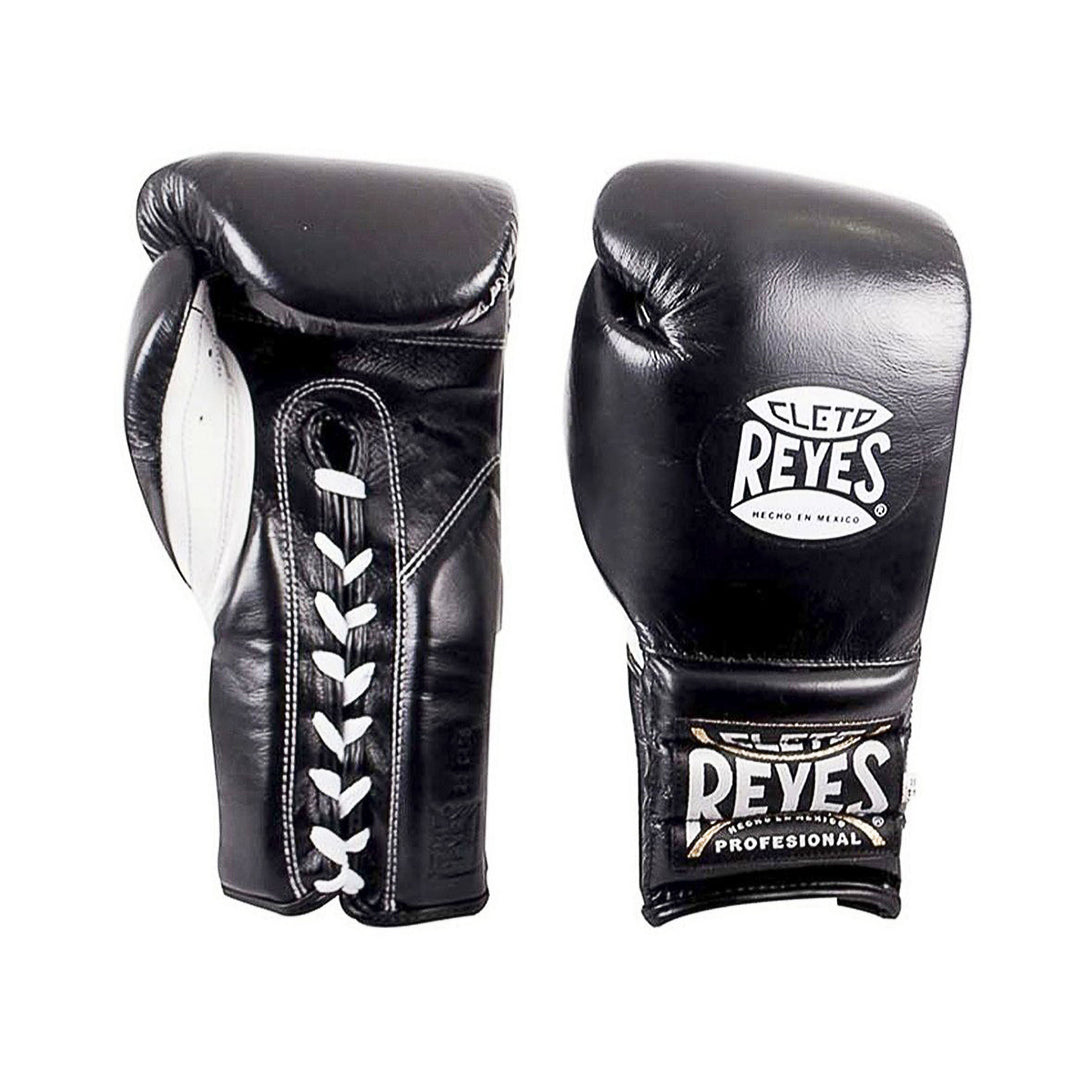 Cleto Reyes Boxing Gloves Sparring Black, laced