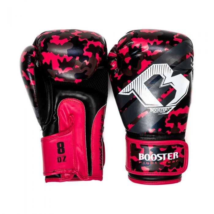 Boxhandschuhe für Kinder Booster Youth Camo Pink