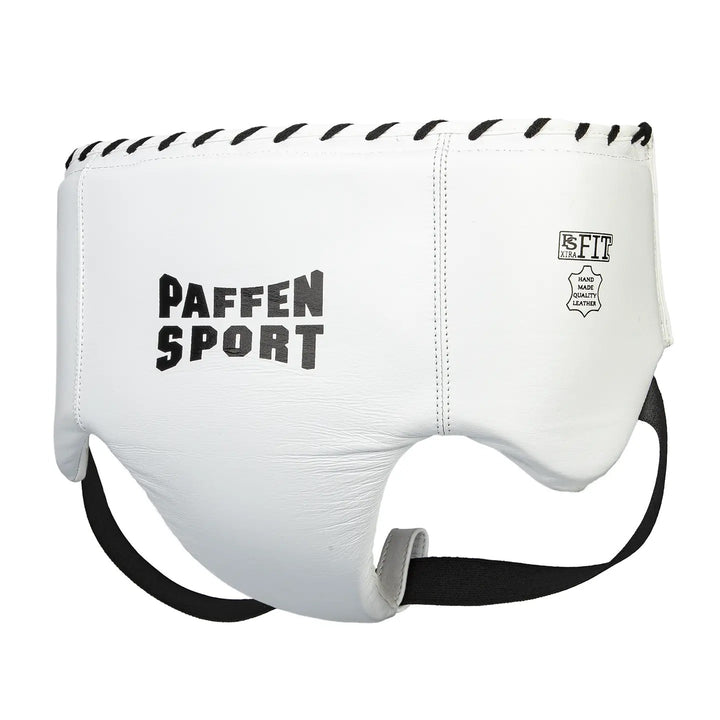 Paffen Sport "Pro Mexican" Damen Tiefschutz fürs Boxen, Weiss