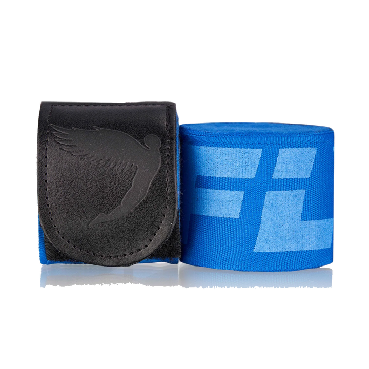 Boxbandagen Fly Big Logo, Blau