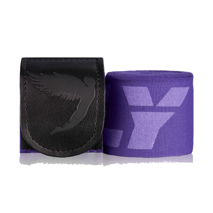 Boxbandagen Fly Big Logo, Viollet