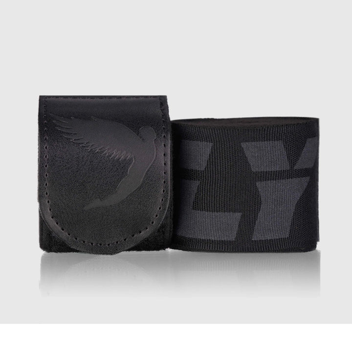 Boxbandagen Fly Big Logo, Schwarz
