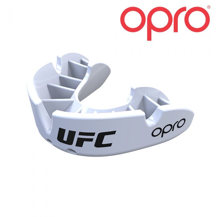 UFC Opro Mundschutz "Bronze" Weiss