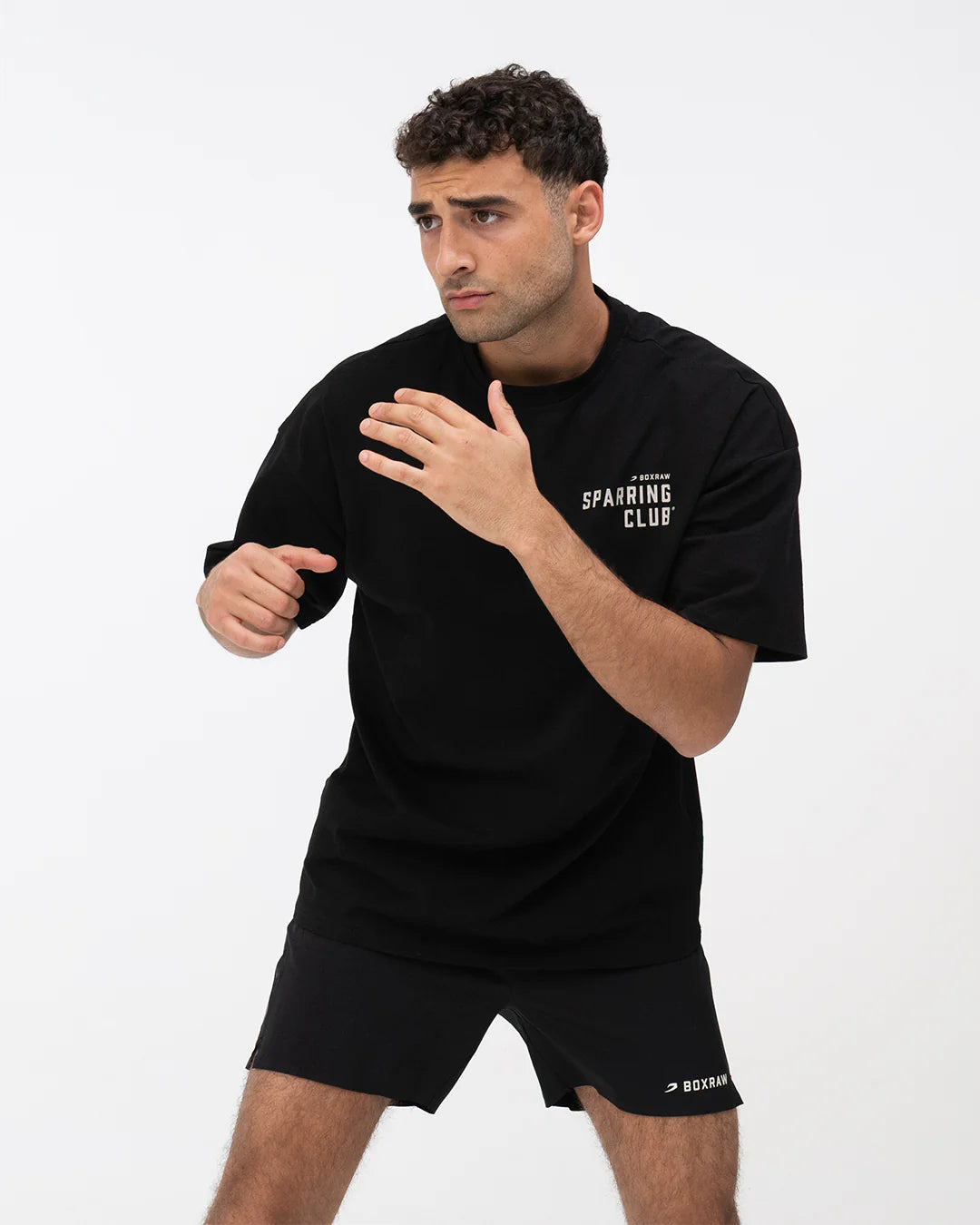 Boxraw "This Is My House" Oversized T-Shirt Schwarz