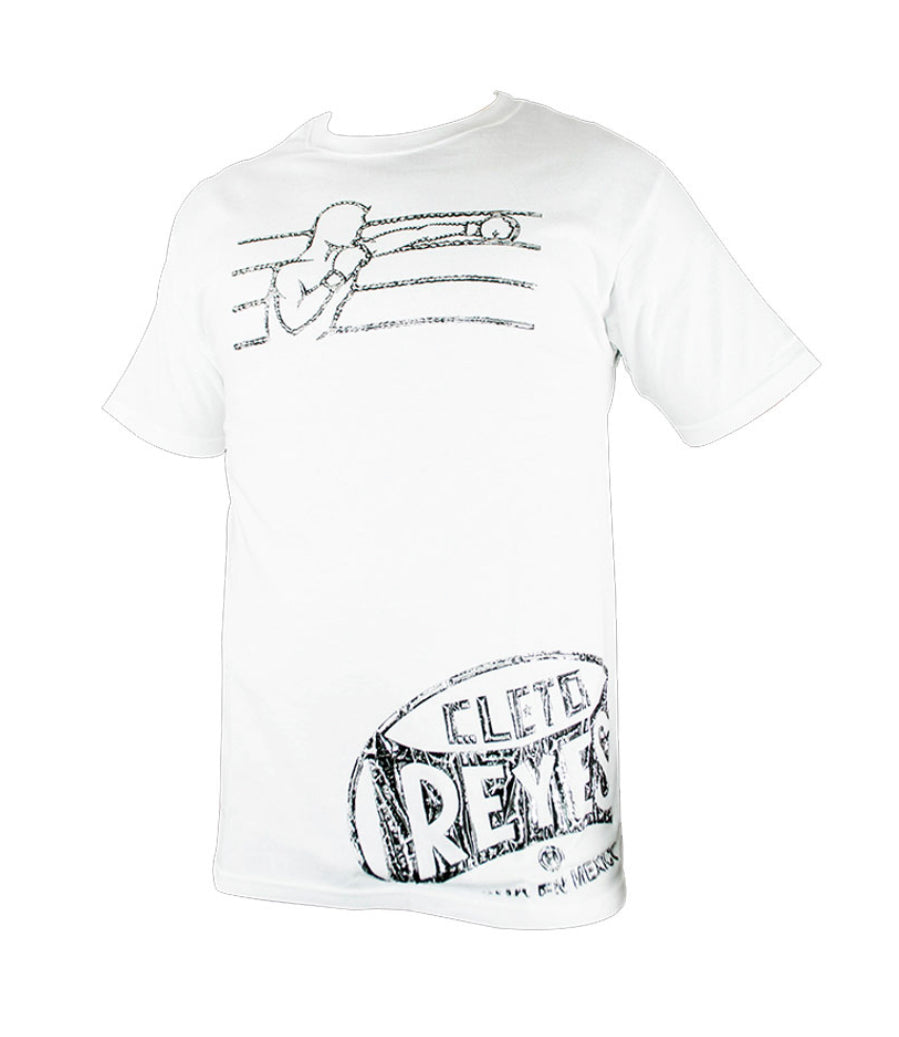Cleto Reyes T-Shirt "Fighter", Weiss