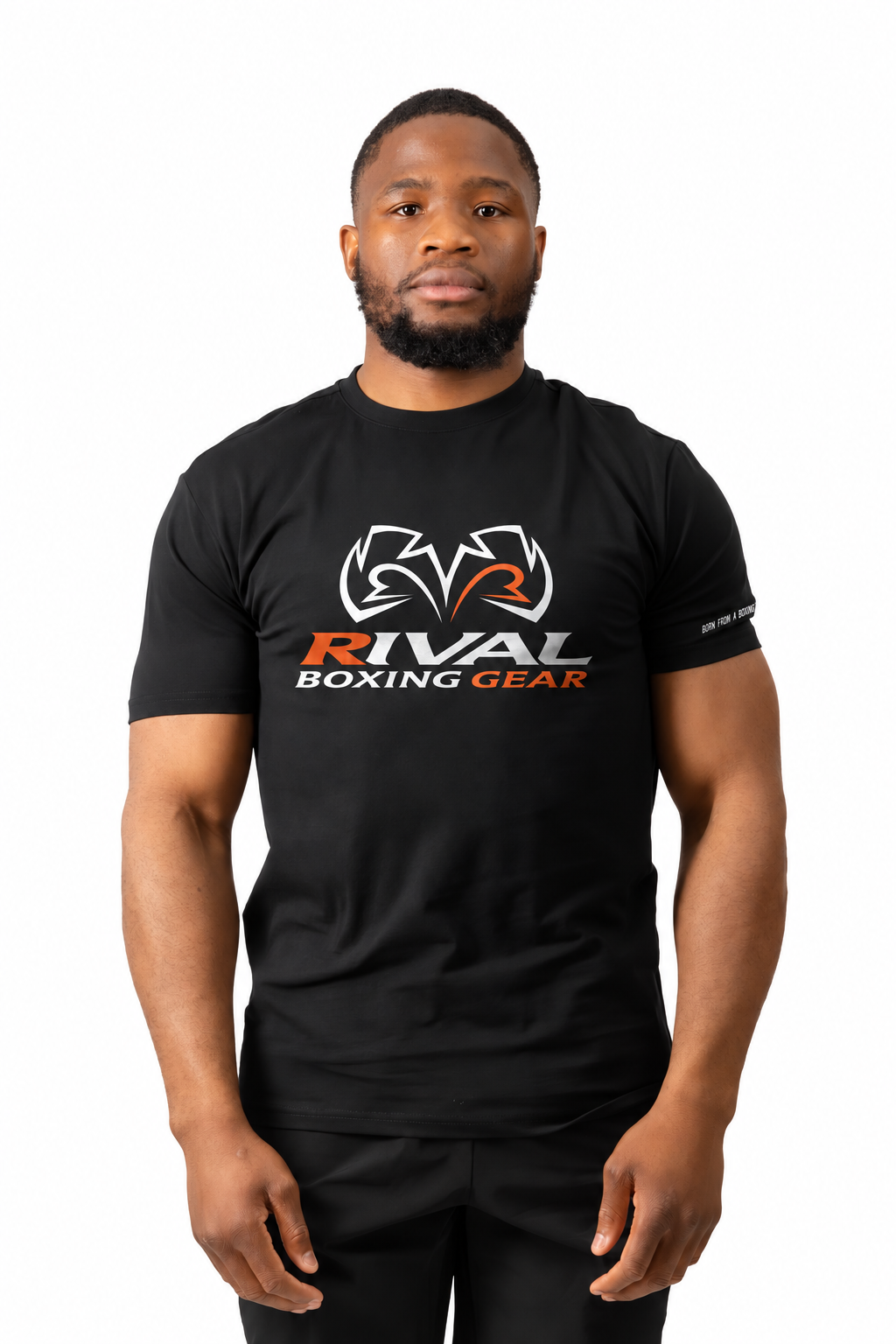 Rival T-Shirt Corpo Spandex, Schwarz