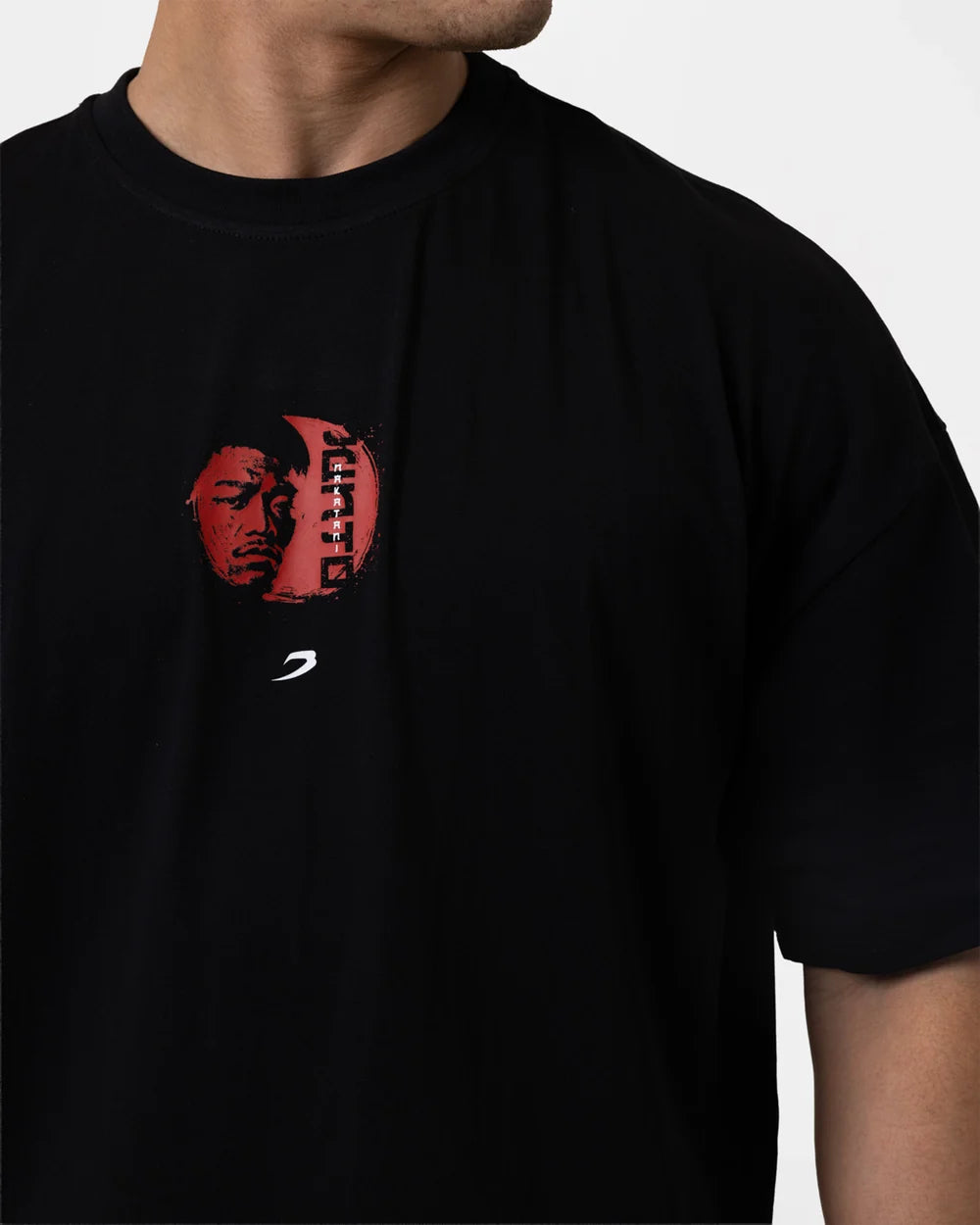 Ldt. Edition Boxraw Nakatani "The Day" Fight Oversized T-Shirt, Schwarz