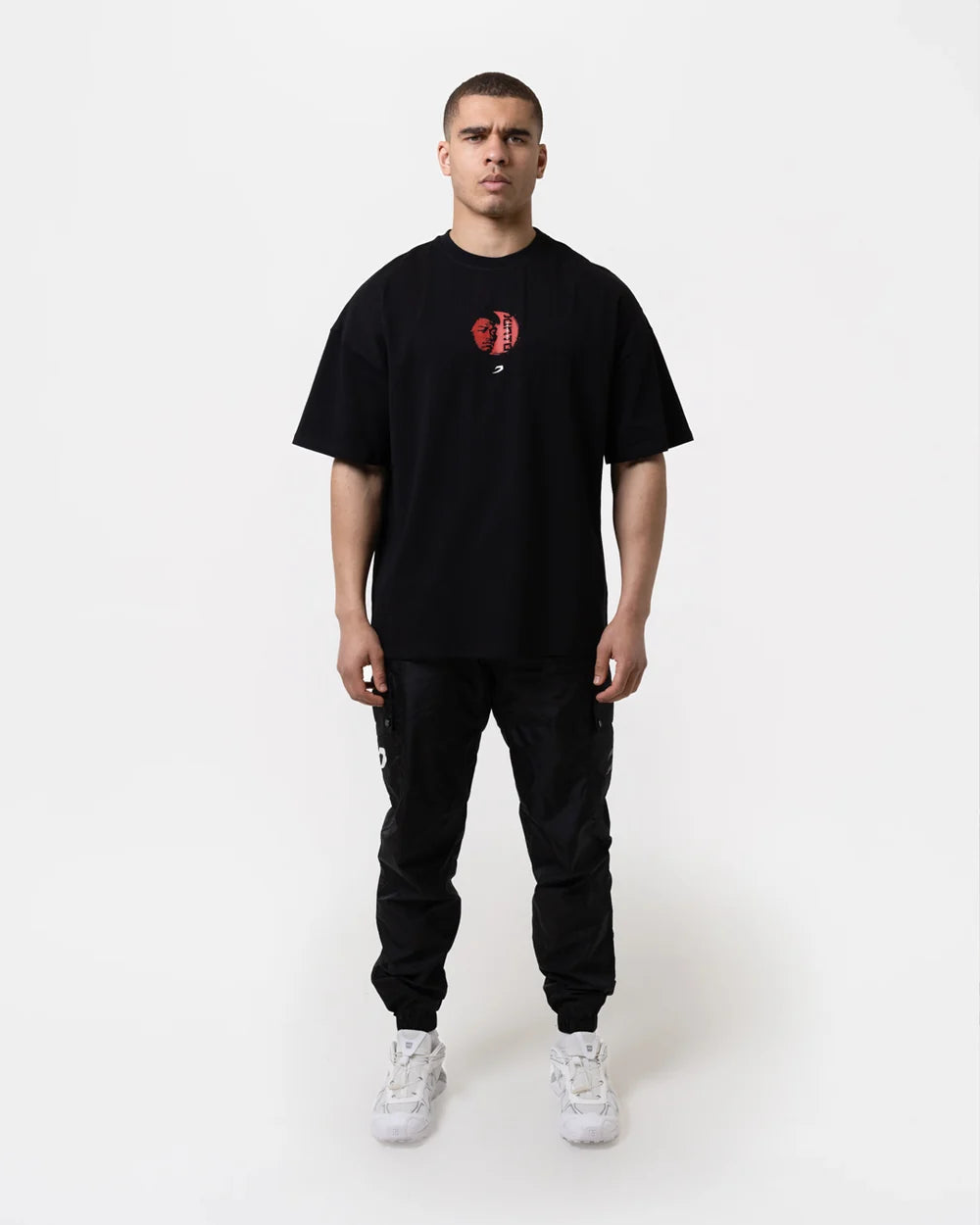 Ldt. Edition Boxraw Nakatani "The Day" Fight Oversized T-Shirt, Schwarz