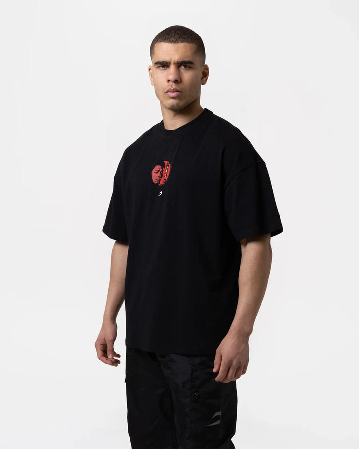 Ldt. Edition Boxraw Nakatani "The Day" Fight Oversized T-Shirt, Schwarz