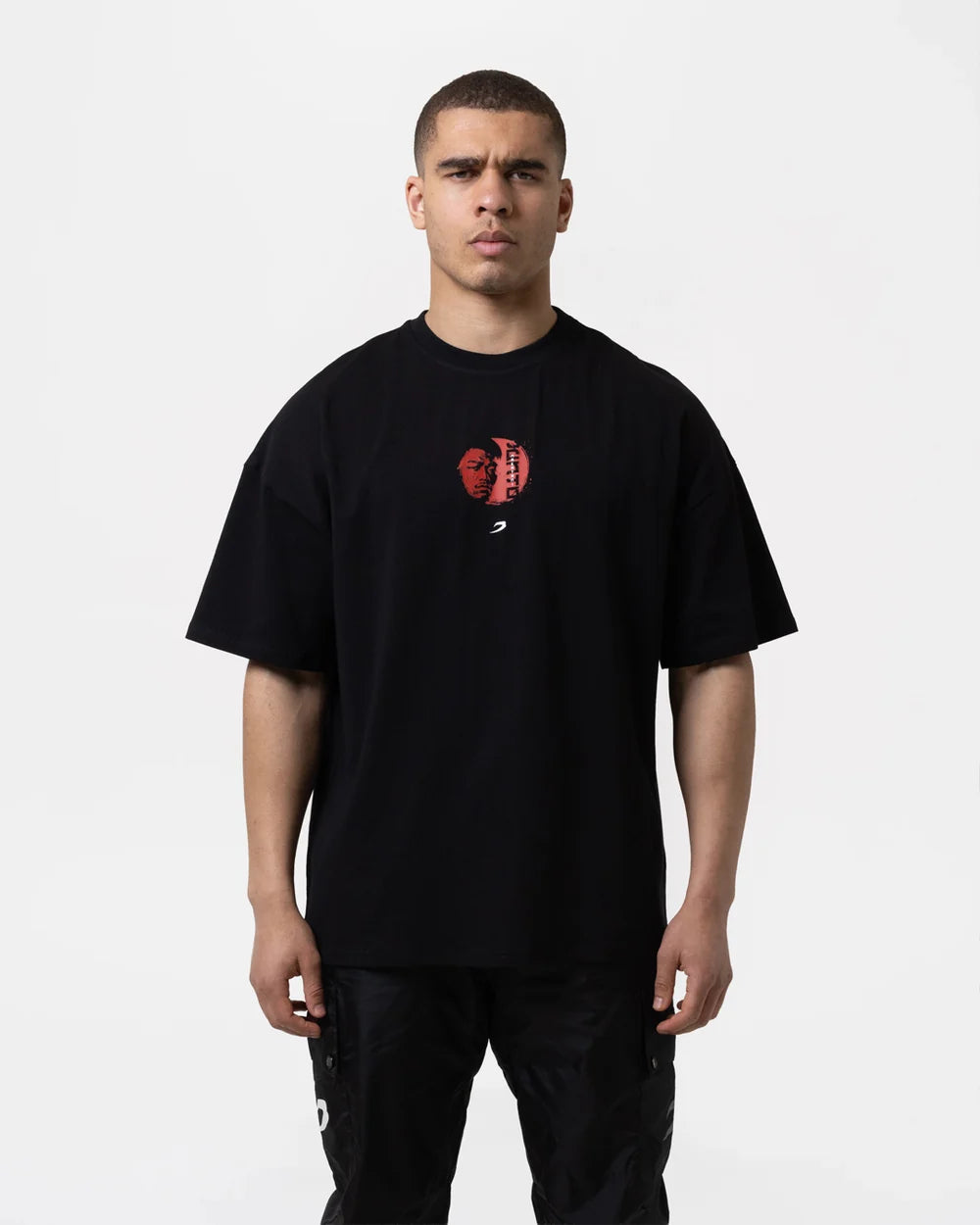 Ldt. Edition Boxraw Nakatani "The Day" Fight Oversized T-Shirt, Schwarz