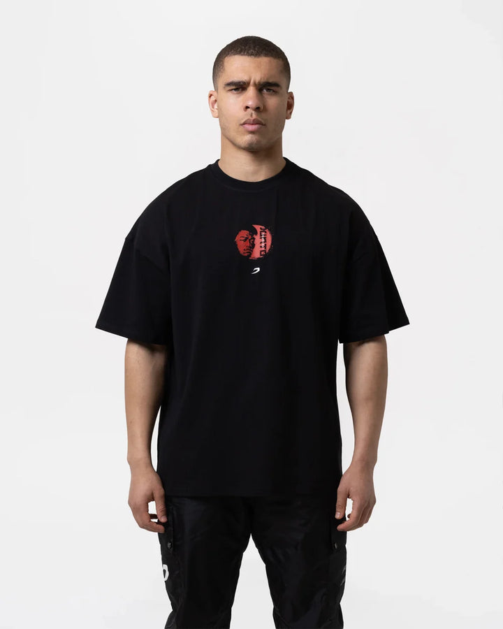 Ldt. Edition Boxraw Nakatani "The Day" Fight Oversized T-Shirt, Schwarz