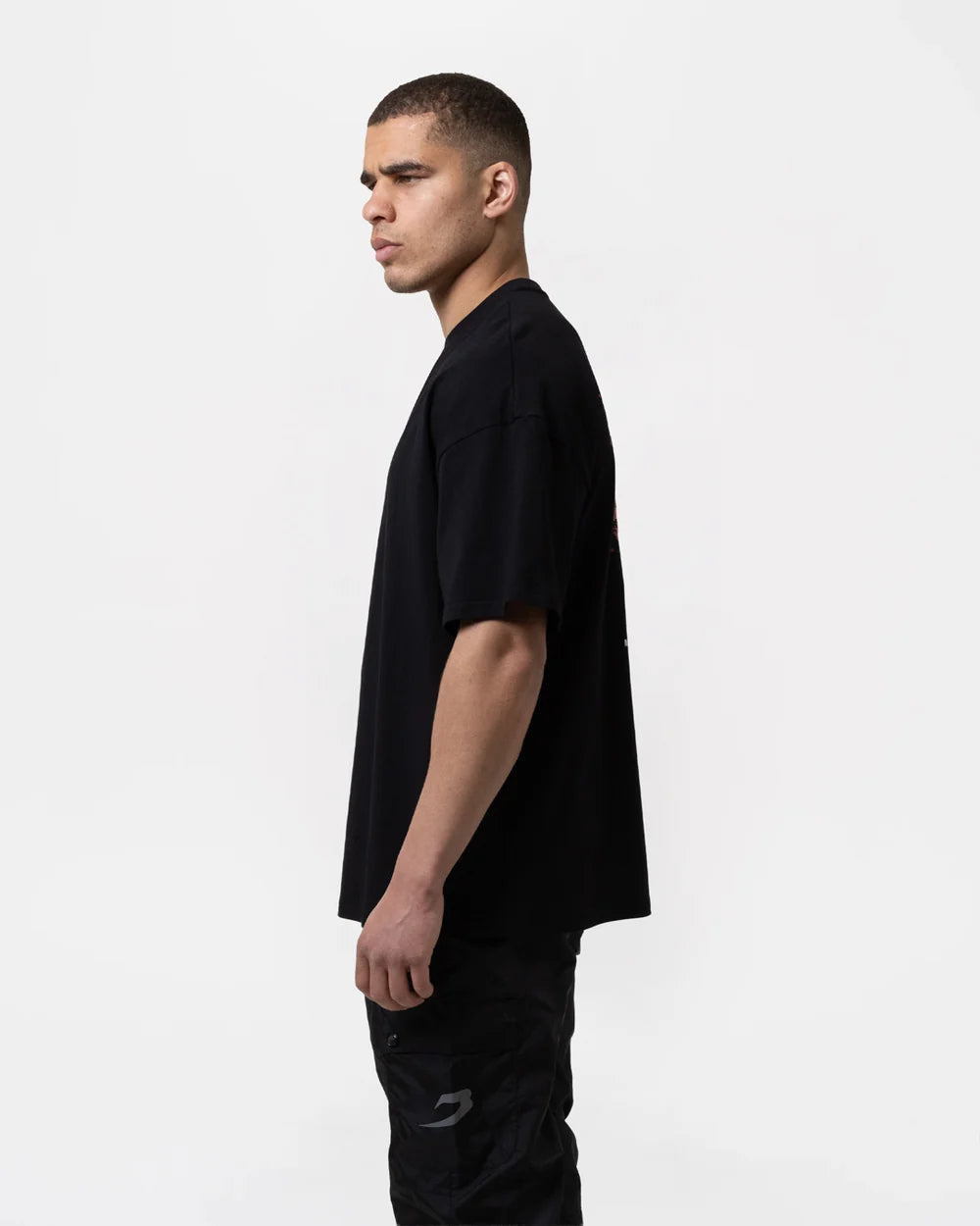 Ldt. Edition Boxraw Nakatani "The Day" Fight Oversized T-Shirt, Schwarz