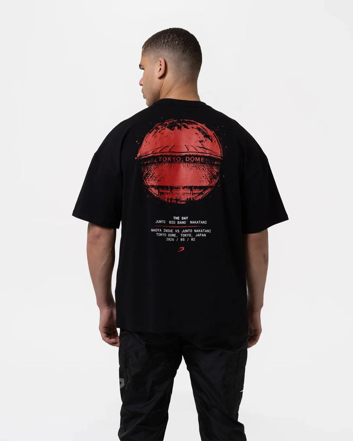 Ldt. Edition Boxraw Nakatani "The Day" Fight Oversized T-Shirt, Schwarz