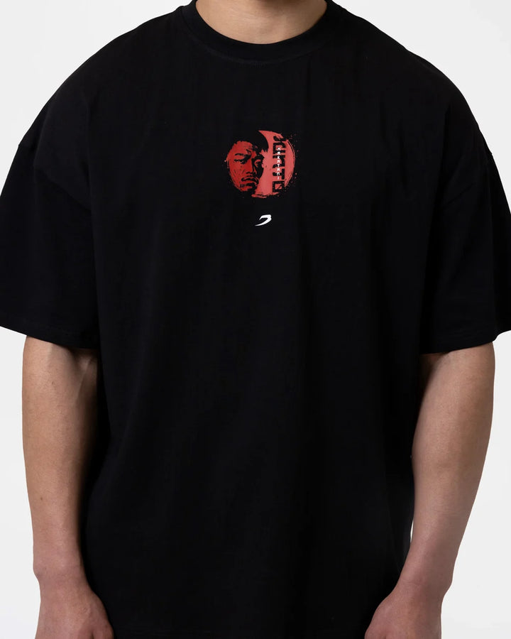 Ldt. Edition Boxraw Nakatani "The Day" Fight Oversized T-Shirt, Schwarz