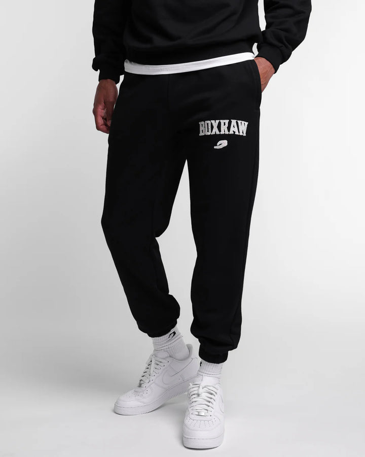 Boxraw East Street Trainerhose, Schwarz