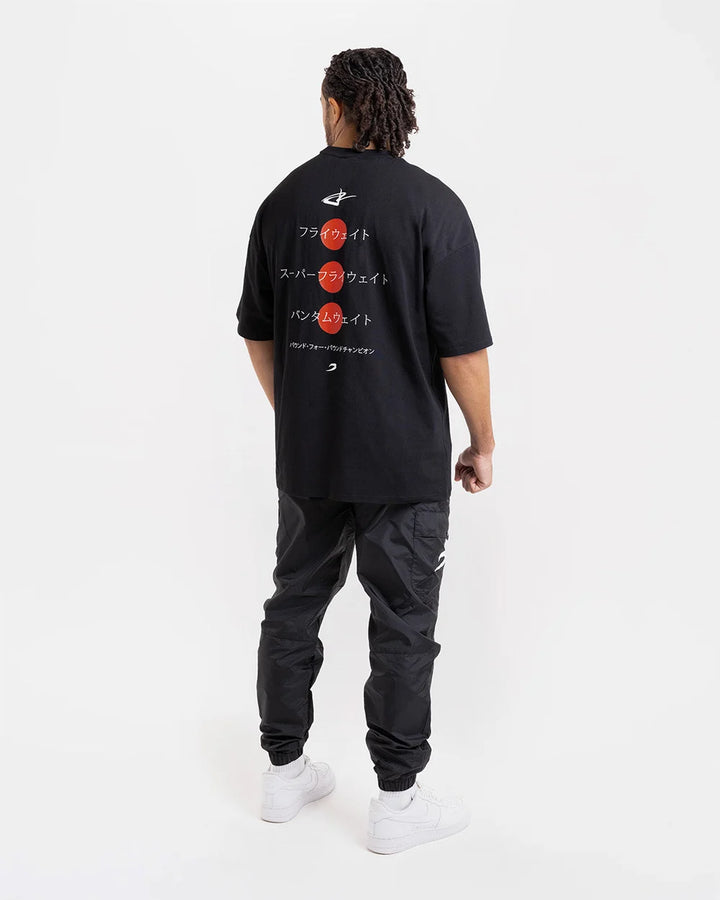 Boxraw Nakatani x Boxraw Oversized T-Shirt, Schwarz