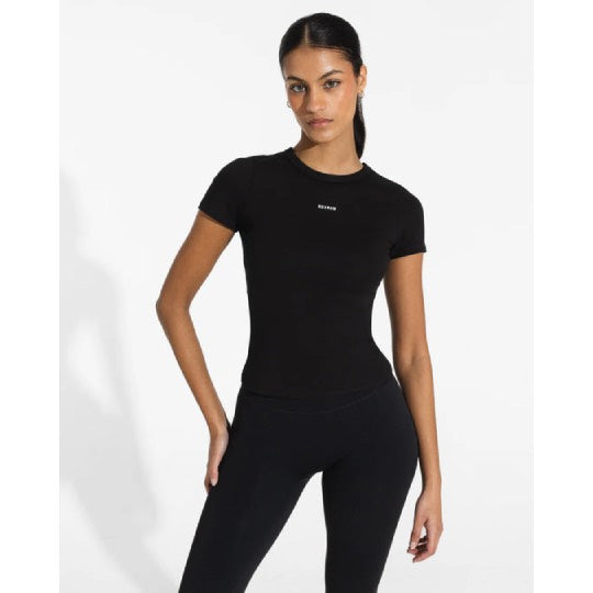 Boxraw Annie T-Shirt, Schwarz