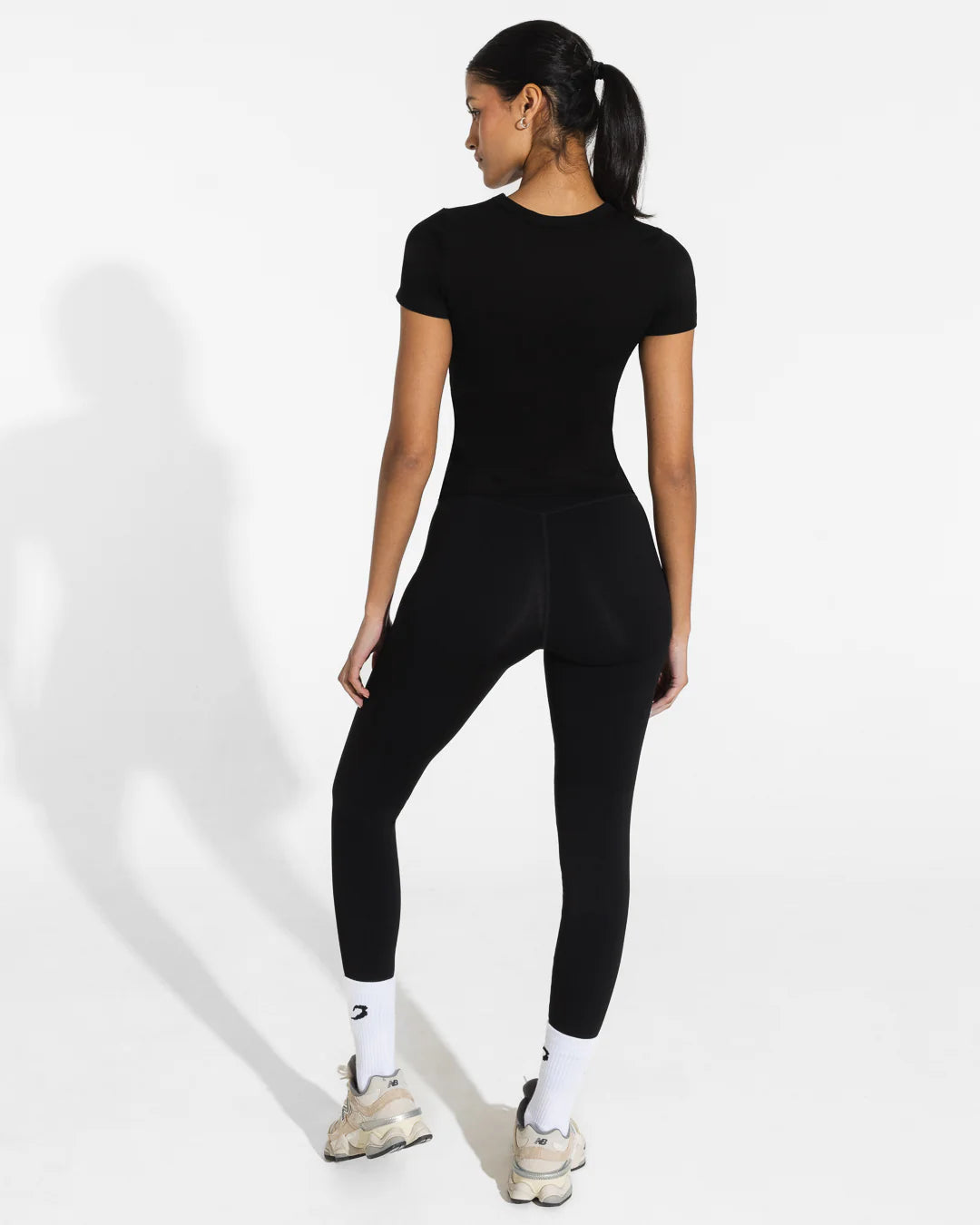 Boxraw Annie T-Shirt, Schwarz