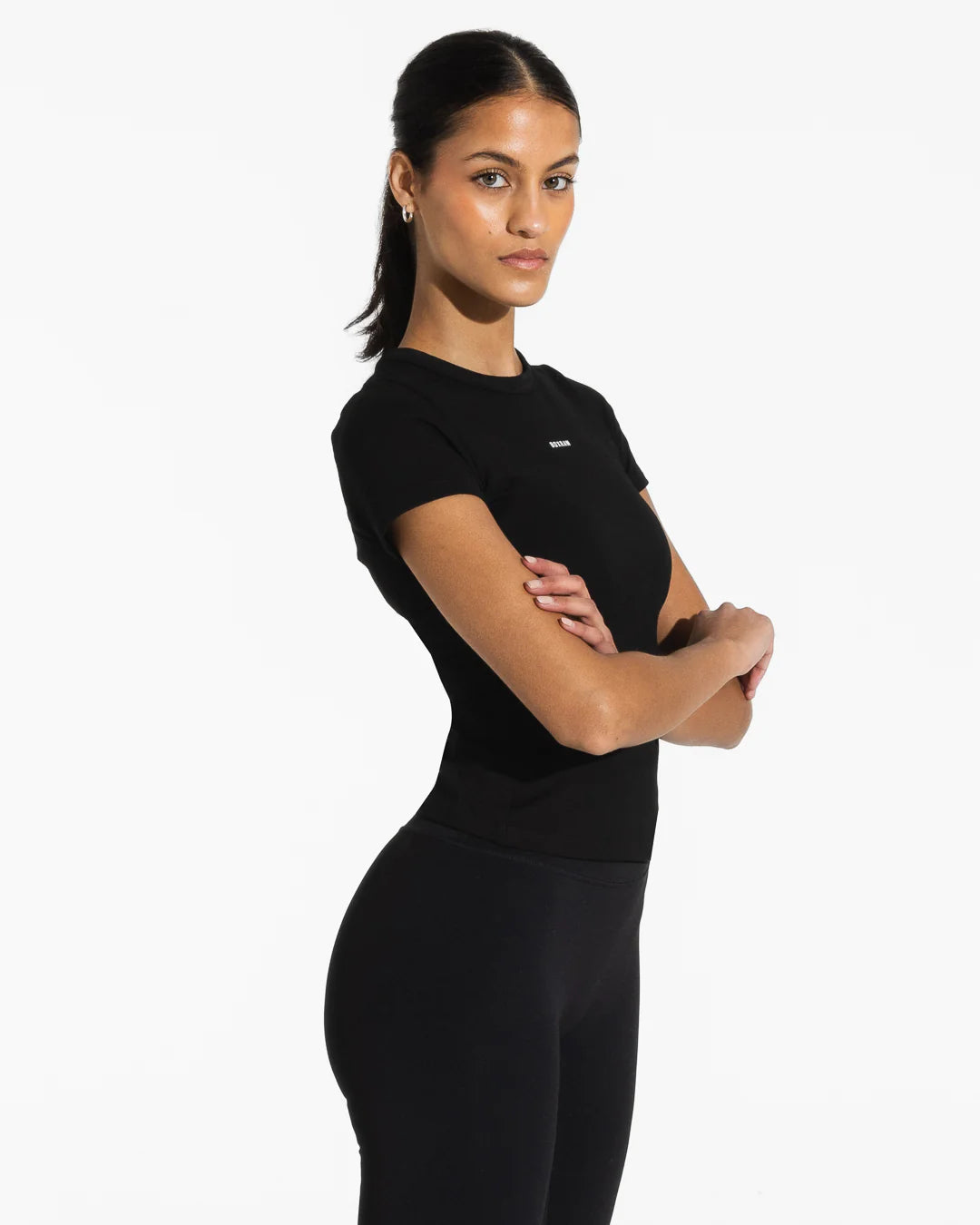 Boxraw Annie T-Shirt, Schwarz