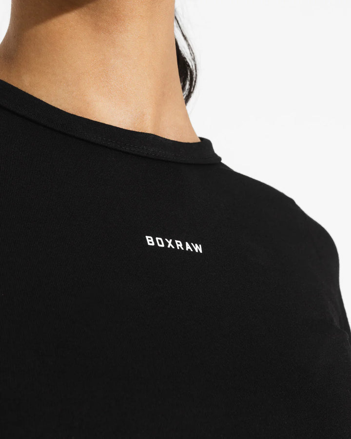 Boxraw Annie T-Shirt, Schwarz