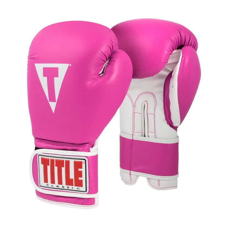 TITLE Classic Pro Style Boxhandschuhe, Pink