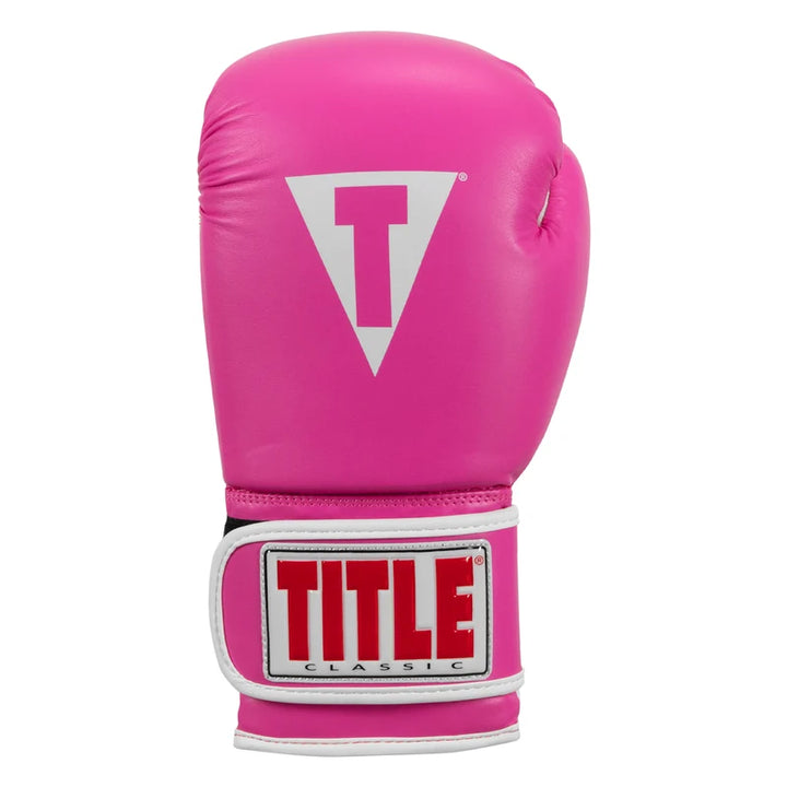 TITLE Classic Pro Style Boxhandschuhe, Pink