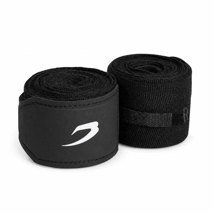 Boxraw Boxbandagen, Schwarz