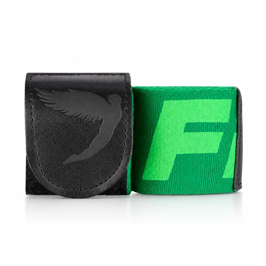 Boxbandagen Fly Big Logo, Grün