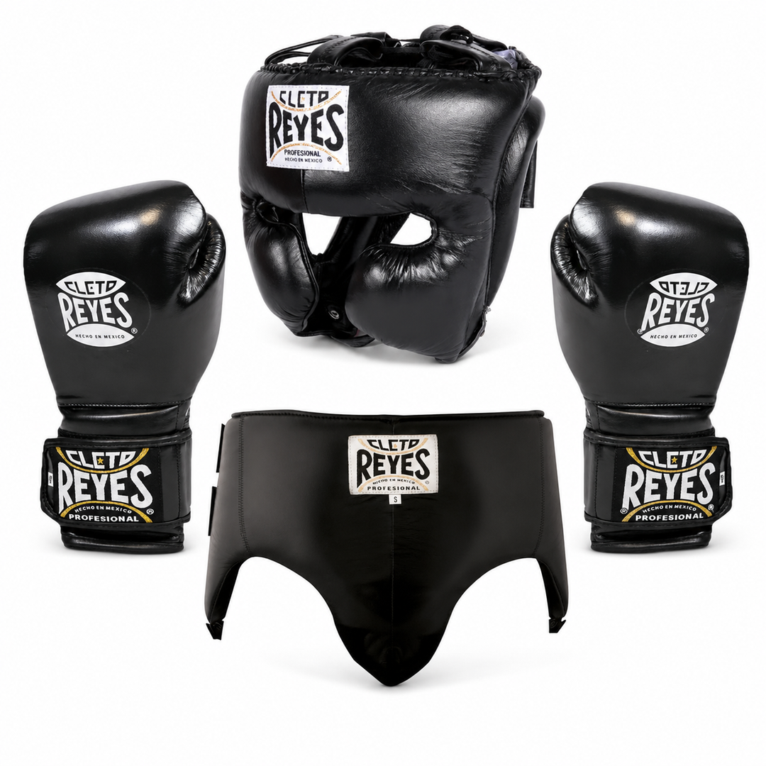 Cleto Reyes Velcro Sparring Set, Schwarz