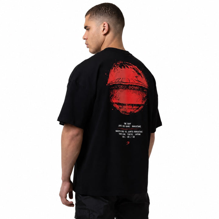 Ldt. Edition Boxraw Nakatani "The Day" Fight Oversized T-Shirt, Schwarz