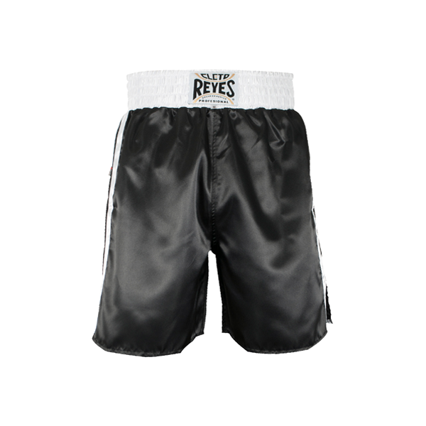 Cleto Reyes Satin Boxer Briefs Black/White