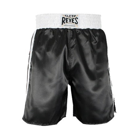Cleto Reyes Satin Boxer Briefs Black/White