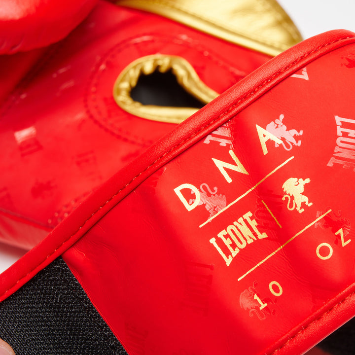 Leone Boxhandschuhe "DNA" , Rot