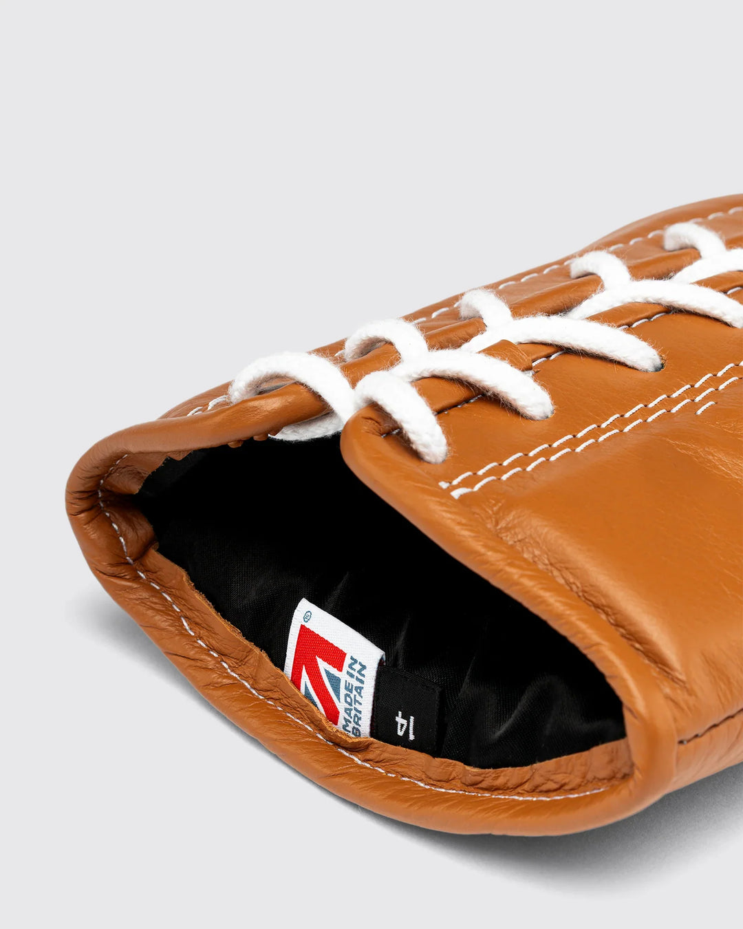Fly “Superlace 2“ Premium Lace-up Boxhandschuhe, Windsor Tan