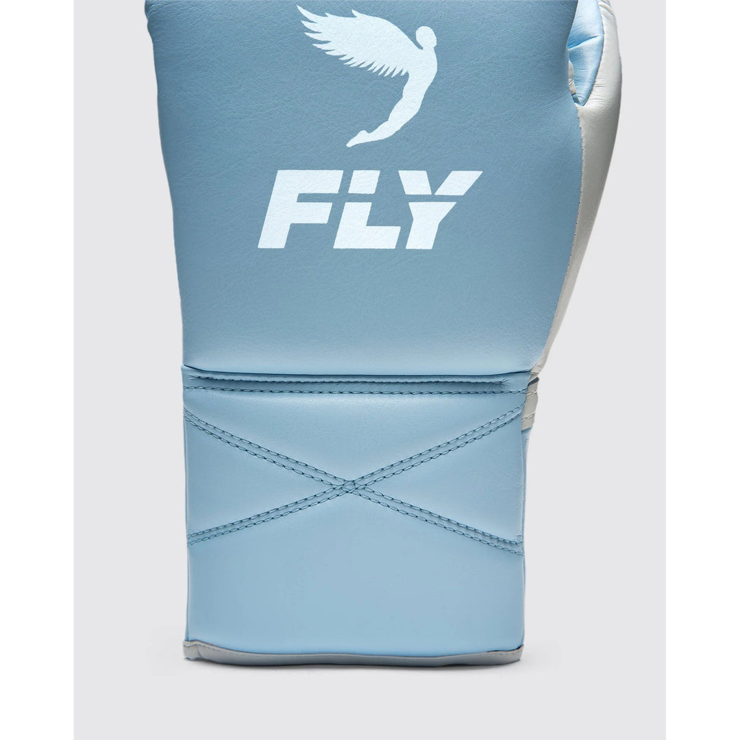 Fly “Superlace Pro X 2“ Lace-up Boxhandschuhe, Pale Blue